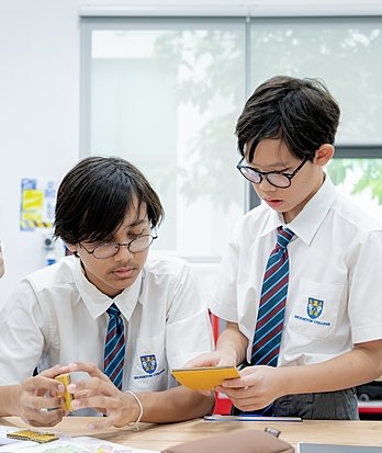 Creative design and problem-solving in Sixth Form DT at Brighton College Vibhavadi.