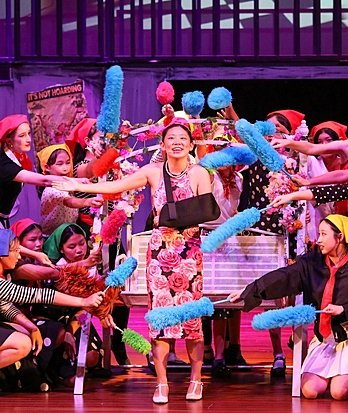 Drama performance by pupils at Brighton College Vibhavadi, building character and creativity through theatre.