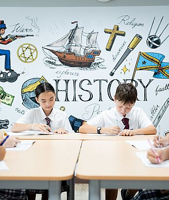 history classroom activity brighton college vibhavadi thailand  