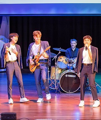 Music performance at Brighton College Vibhavadi, nurturing talent and confidence through sound and stage.