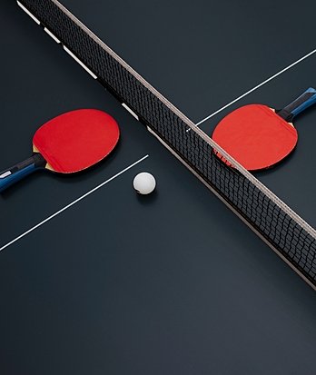 Brighton College Vibhavadi pupils playing table tennis, promoting inclusive sport for all and developing agility, focus, and teamwork through co-curricular activities.