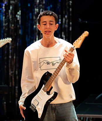 Brighton College Vibhavadi pupils participating in performing arts, developing expression and confidence through creative learning.