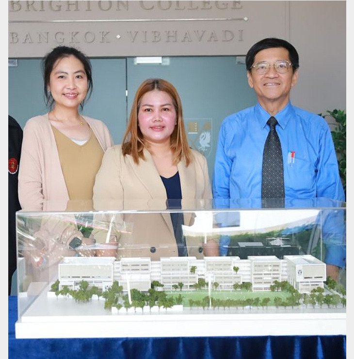  opec delegation visits brighton college vibhavadi campus  