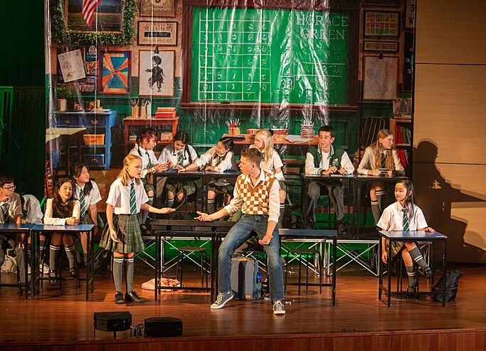  Drama show by pupils at Brighton College Vibhavadi, part of character-building through expressive, purposeful learning. 