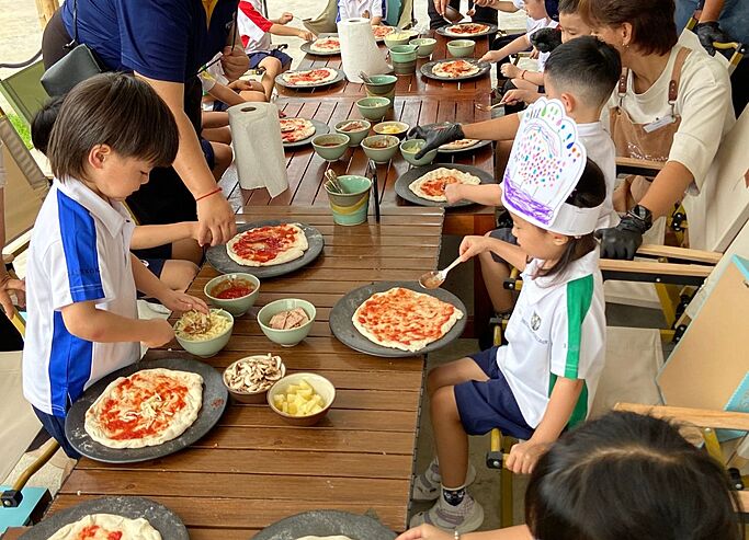  Pupil enjoying an outdoor trip at Brighton College Vibhavadi, where learning includes nature exploration and real-world experiences. 