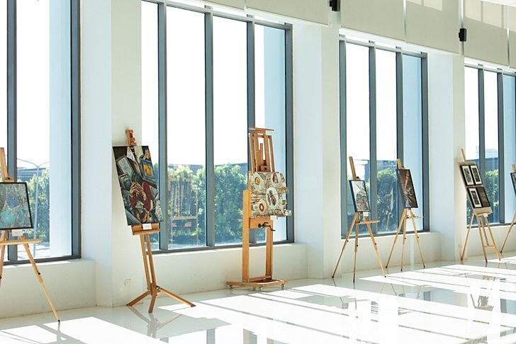  Creative work in Art & Design by Sixth Form pupils at Brighton College Vibhavadi, encouraging innovation and individual expression. 