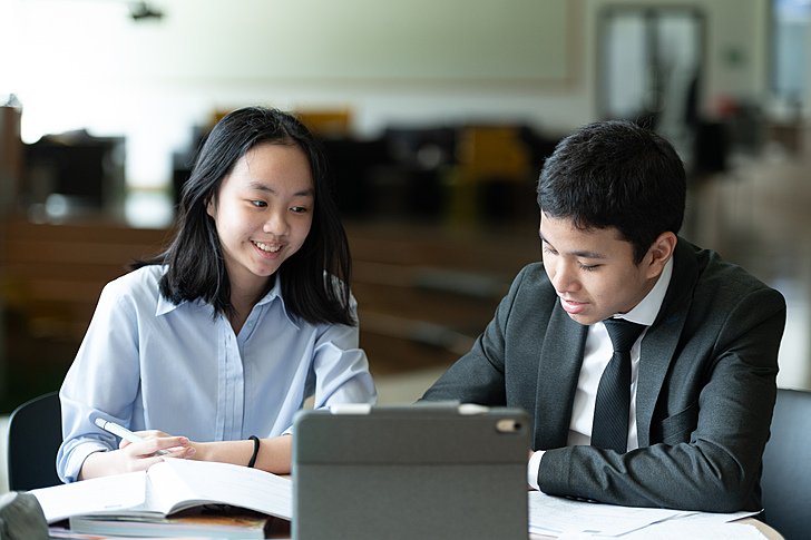  Sixth Form pupils studying in a focused environment at Brighton College Vibhavadi, preparing for success at top universities worldwide. 